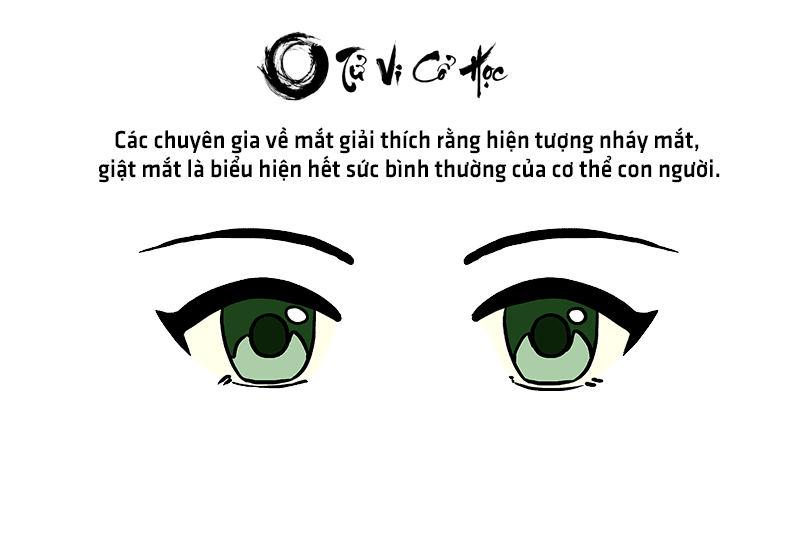 Giải mã hiện tượng giật mắt ở nam và nữ