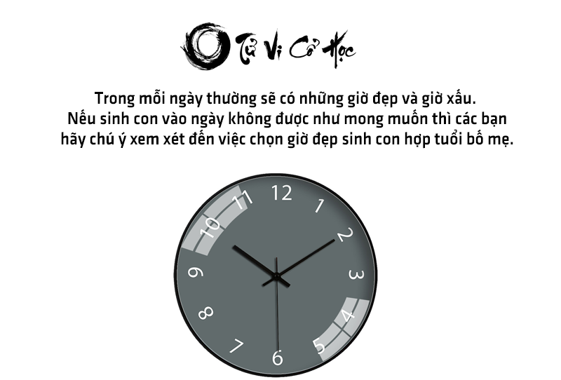 Hướng dẫn chọn ngày tốt sinh con hợp bố mẹ