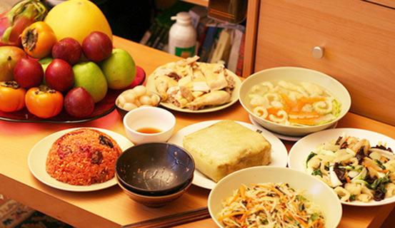 Cỗ cúng tổ tiên ngày Tết | Tử Vi Cổ Học