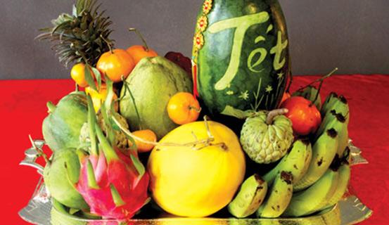 Mâm ngũ quả ngày Tết | Tử Vi Cổ Học