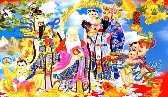 Sự tích ba ông Phúc Lộc Thọ | Tử Vi Cổ Học