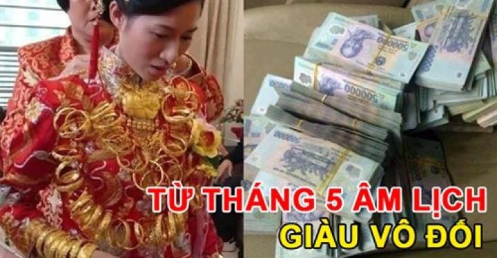 3 con giáp được cát tinh chiếu mệnh, tiền tự tìm đến cửa trong 15 ngày tới | Tử Vi Cổ Học